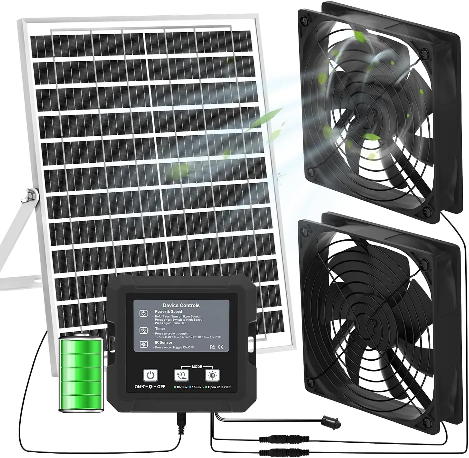 Solar powered exhaust fan, mini ventilation fan, solar panel driven dog chicken coop, RV greenhouse fan, DIY use
Solar powered exhaust fan, mini ventilation fan, solar panel driven dog chicken coop, RV greenhouse fan, DIY use