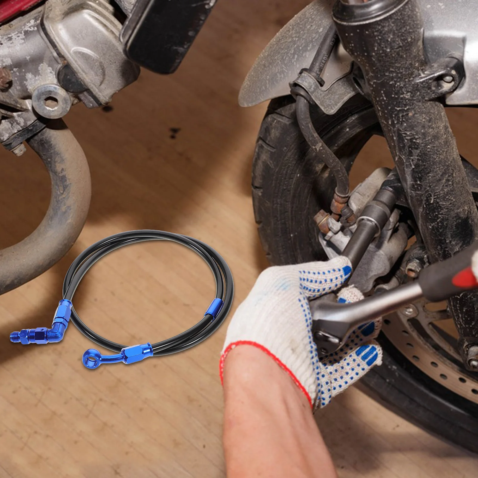 Motorcycle Brake Line Oil Hose Kit Durable Construction Stable Braking Effect for Scooter Motorcycle Brake Tubes
Motorcycle Brake Line Oil Hose Kit Durable Construction Stable Braking Effect for Scooter Motorcycle Brake Tubes