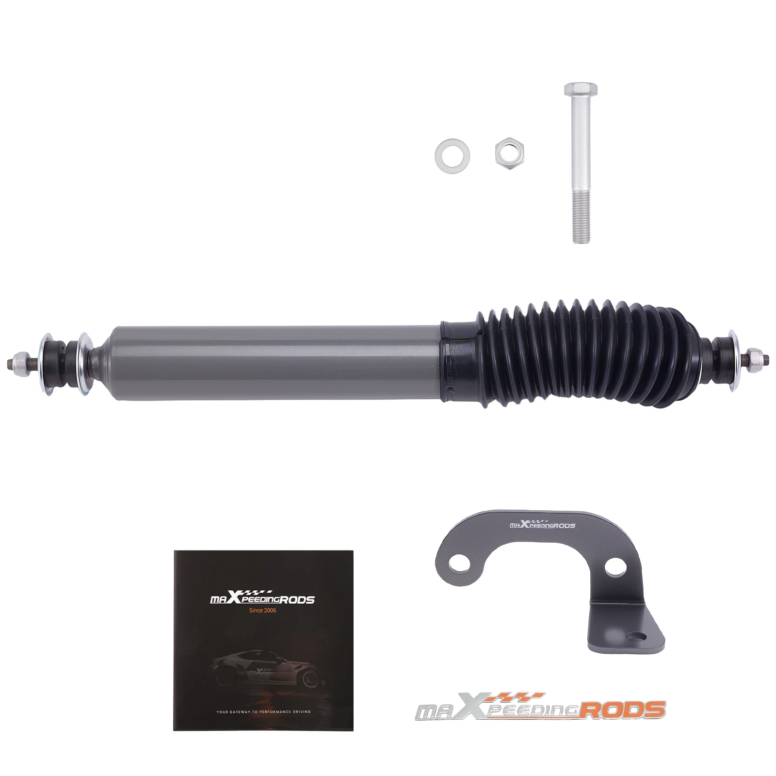 Steering Damper for K1500 Blazer/Suburban 1992-1999 4WD Rubber Bushings
Steering Damper for K1500 Blazer/Suburban 1992-1999 4WD Rubber Bushings