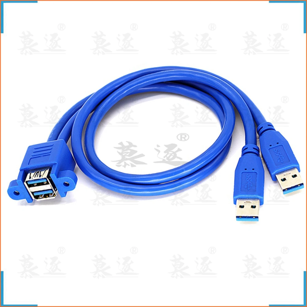 Удлинительный шнур USB3.0 «Папа-мама» с отверстием для винтов, двухслойный Удлинительный шнур USB3.0 может быть зафиксирован
Удлинительный шнур USB3.0 «Папа-мама» с отверстием для винтов, двухслойный Удлинительный шнур USB3.0 может быть зафиксирован