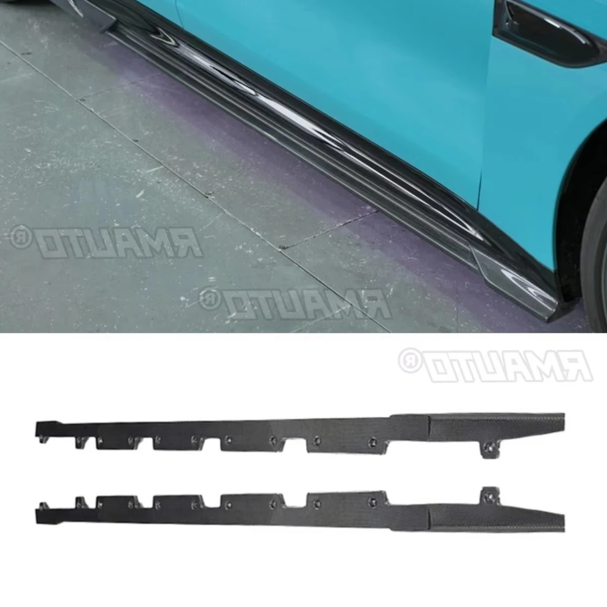 For Xiaomi Su7 Side Skirt Splitter Car Accessories Real Carbon Fiber Car Side Skirt Lip Spoiler Extension Diffuser Guard Apron
For Xiaomi Su7 Side Skirt Splitter Car Accessories Real Carbon Fiber Car Side Skirt Lip Spoiler Extension Diffuser Guard Apron