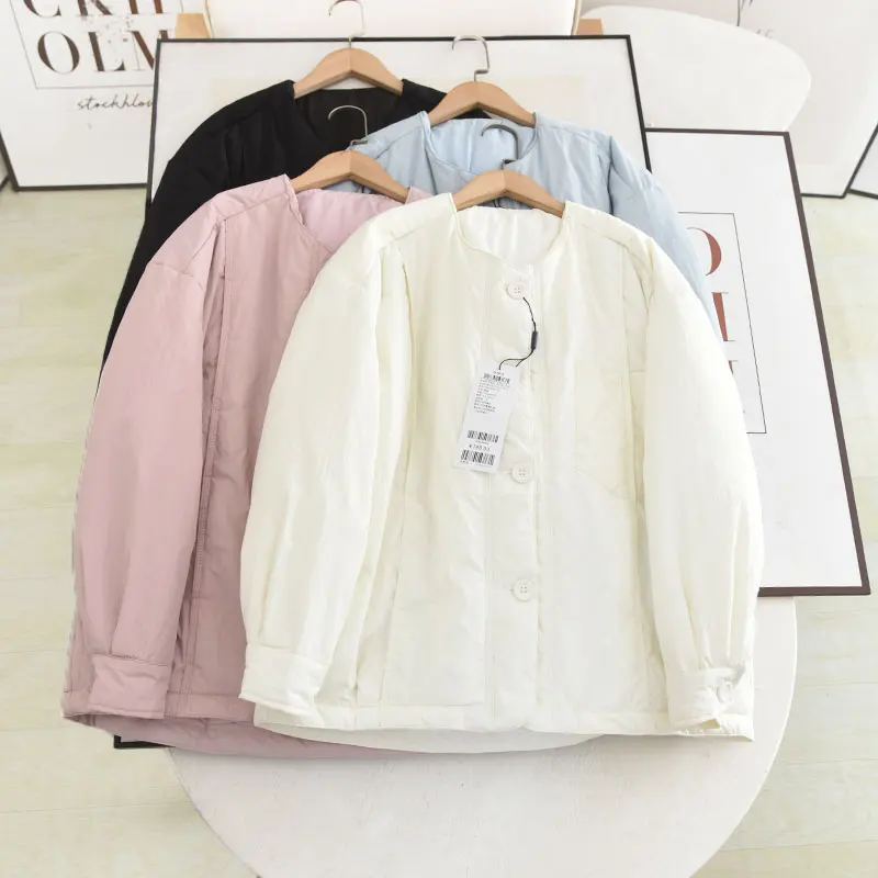 Свободный крой, круглый хлопковый джет, женское пальто 2024, зимний сезон, универсальное, простой дизайн, удобное пальто для самостоятельного выпуска
Свободный крой, круглый хлопковый джет, женское пальто 2024, зимний сезон, универсальное, простой дизайн, удобное пальто для самостоятельного выпуска