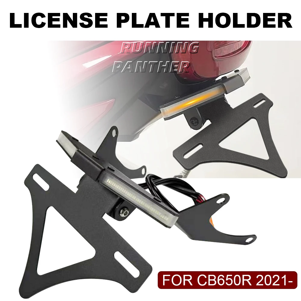 NEW Motorcycle Modified parts LED For Honda CB650R 2021- License plate holder turn signal integrated license plate holder
NEW Motorcycle Modified parts LED For Honda CB650R 2021- License plate holder turn signal integrated license plate holder