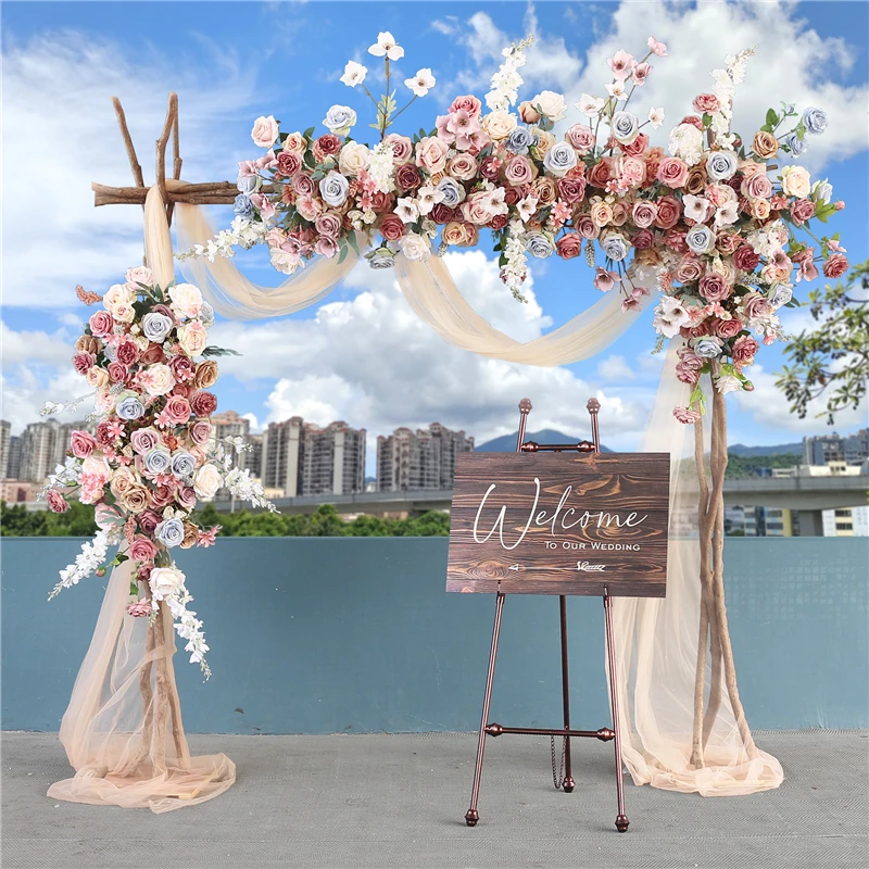Wedding Decoration Customized Pink Blue Flower Arrangement Road Lead Flower for Party Auditorium Mariage Backdrop Decor
Wedding Decoration Customized Pink Blue Flower Arrangement Road Lead Flower for Party Auditorium Mariage Backdrop Decor