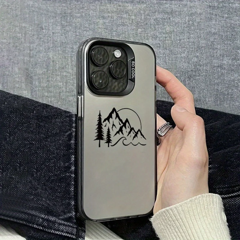 Mountain and tree patterns phone case for iPhone 17 16 15 14 13 12 11 Pro/ Max/Plus shock-proof rear cover anti-fingerprint
Mountain and tree patterns phone case for iPhone 17 16 15 14 13 12 11 Pro/ Max/Plus shock-proof rear cover anti-fingerprint