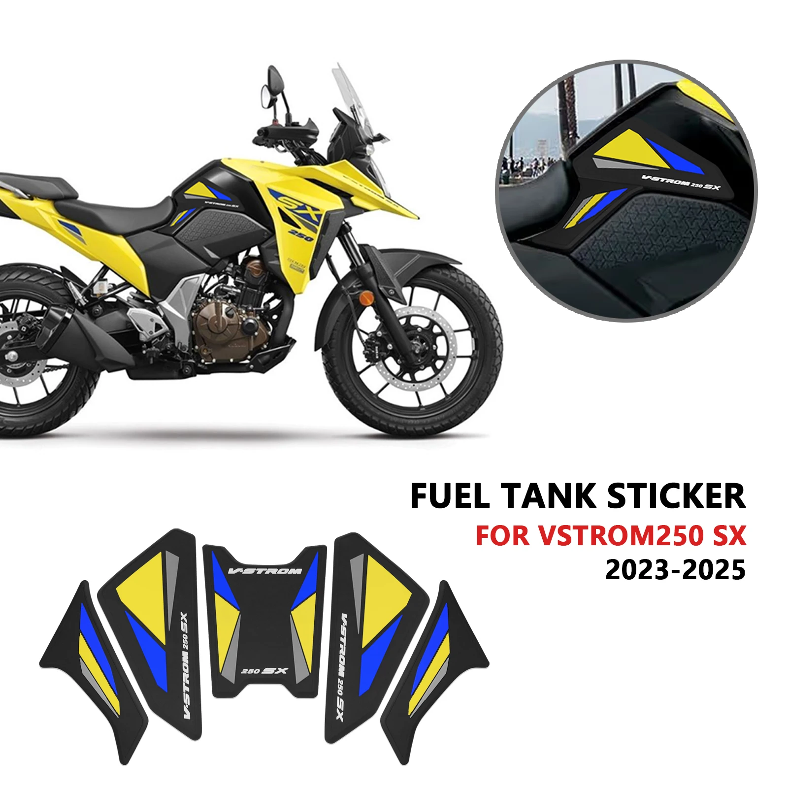 Для V-Strom 250 SX Vstrom 250 SX 2023-2025 наклейки на топливный бак мотоциклетные тяговые колодки на топливный бак противоскользящие наклейки на топливный бак
Для V-Strom 250 SX Vstrom 250 SX 2023-2025 наклейки на топливный бак мотоциклетные тяговые колодки на топливный бак противоскользящие наклейки на топливный бак