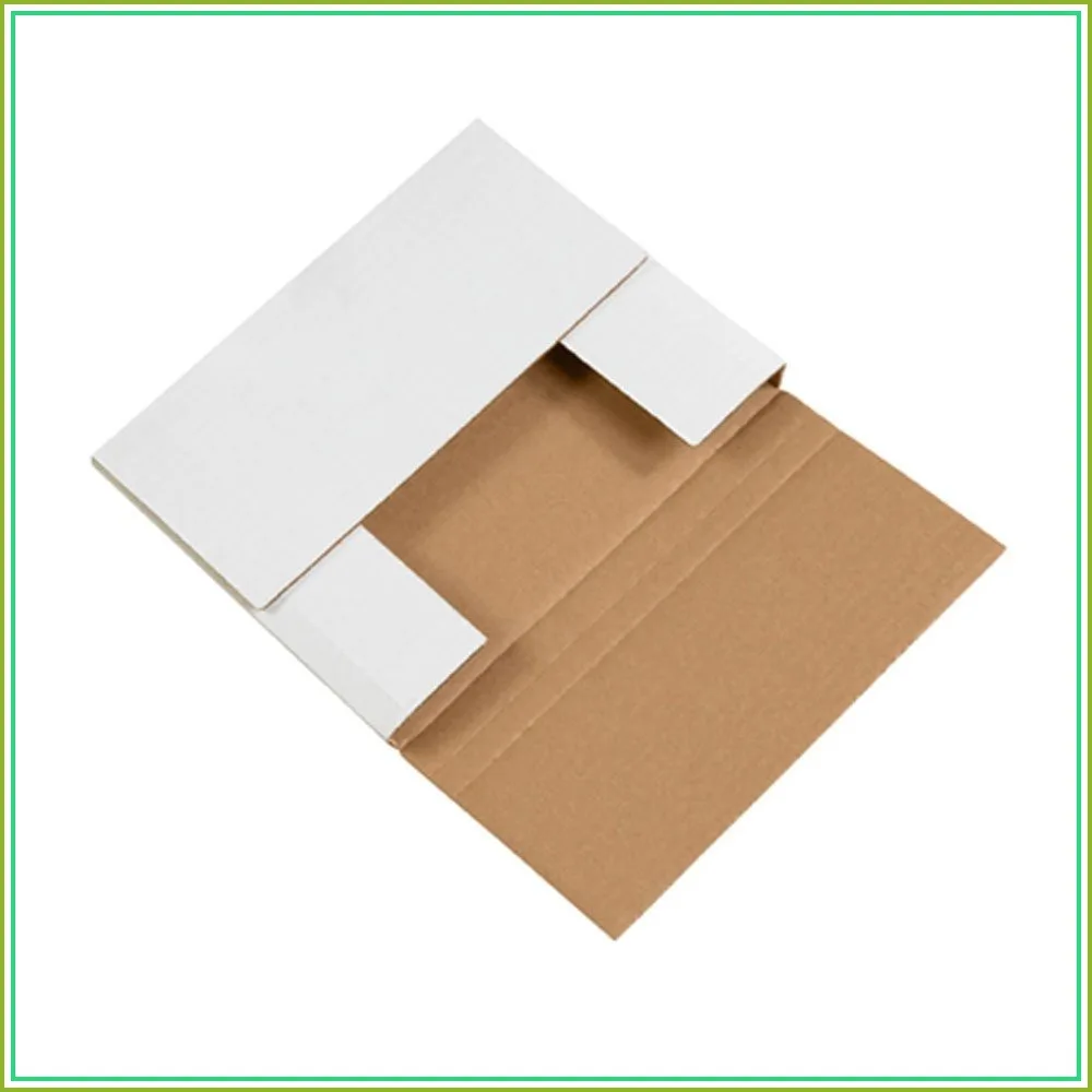 Corrugated Easy-Fold Mailer, 11-1/8" x 8-5/8" x 1", White, 50-Pack
Corrugated Easy-Fold Mailer, 11-1/8" x 8-5/8" x 1", White, 50-Pack