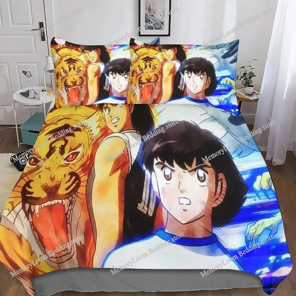 Captain Tsubasa Duvet Cover Pillowcase Bedding Set Football Adult Boy Girl Bedroom Decoration Children Gift Single Double Size
Captain Tsubasa Duvet Cover Pillowcase Bedding Set Football Adult Boy Girl Bedroom Decoration Children Gift Single Double Size
