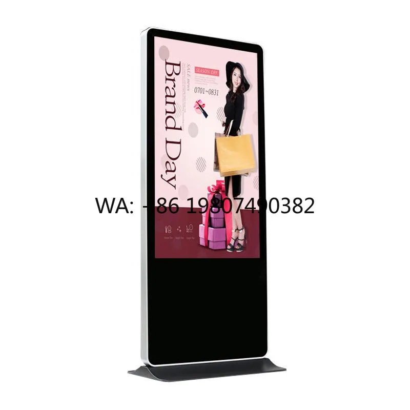 43 50 55 Inch 4K Interactive Touch Totem Floor Kiosk LCD Commercial Digital Advertising Signage Display
43 50 55 Inch 4K Interactive Touch Totem Floor Kiosk LCD Commercial Digital Advertising Signage Display