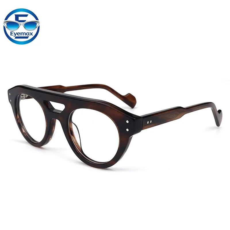Eyemax Retro Round Eyeglasses Frame Men Women Vintage Acetate Optical Glasses Frame Clear Lens Eyewear Myopia Prescription
Eyemax Retro Round Eyeglasses Frame Men Women Vintage Acetate Optical Glasses Frame Clear Lens Eyewear Myopia Prescription