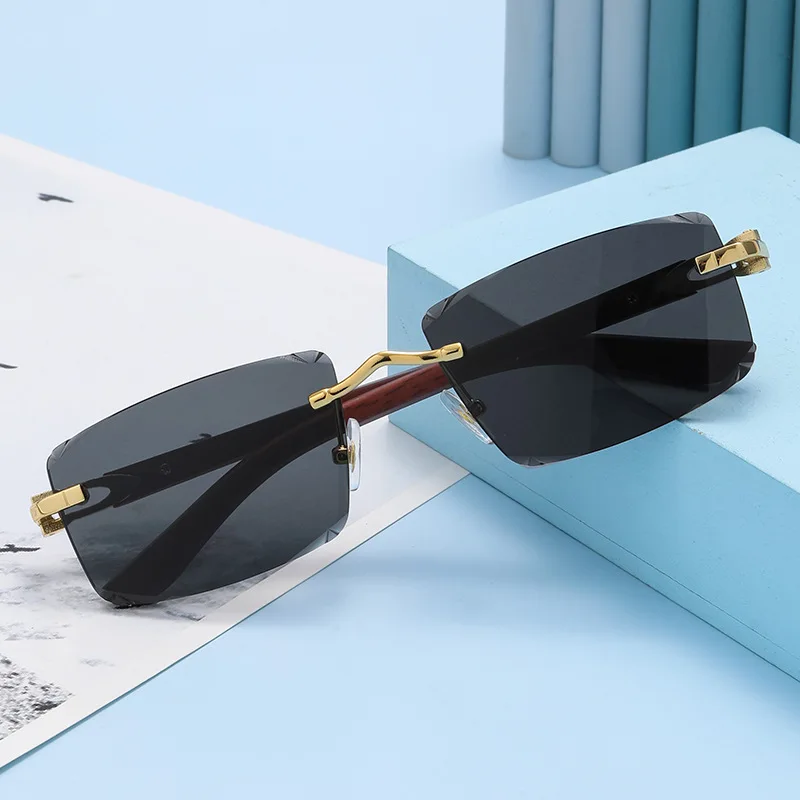 Rectangle Shape Sunglass Women Vintage Style Rimless Cut Edge Sunglasses for Women Hot Selling Men Sun Glasses
Rectangle Shape Sunglass Women Vintage Style Rimless Cut Edge Sunglasses for Women Hot Selling Men Sun Glasses