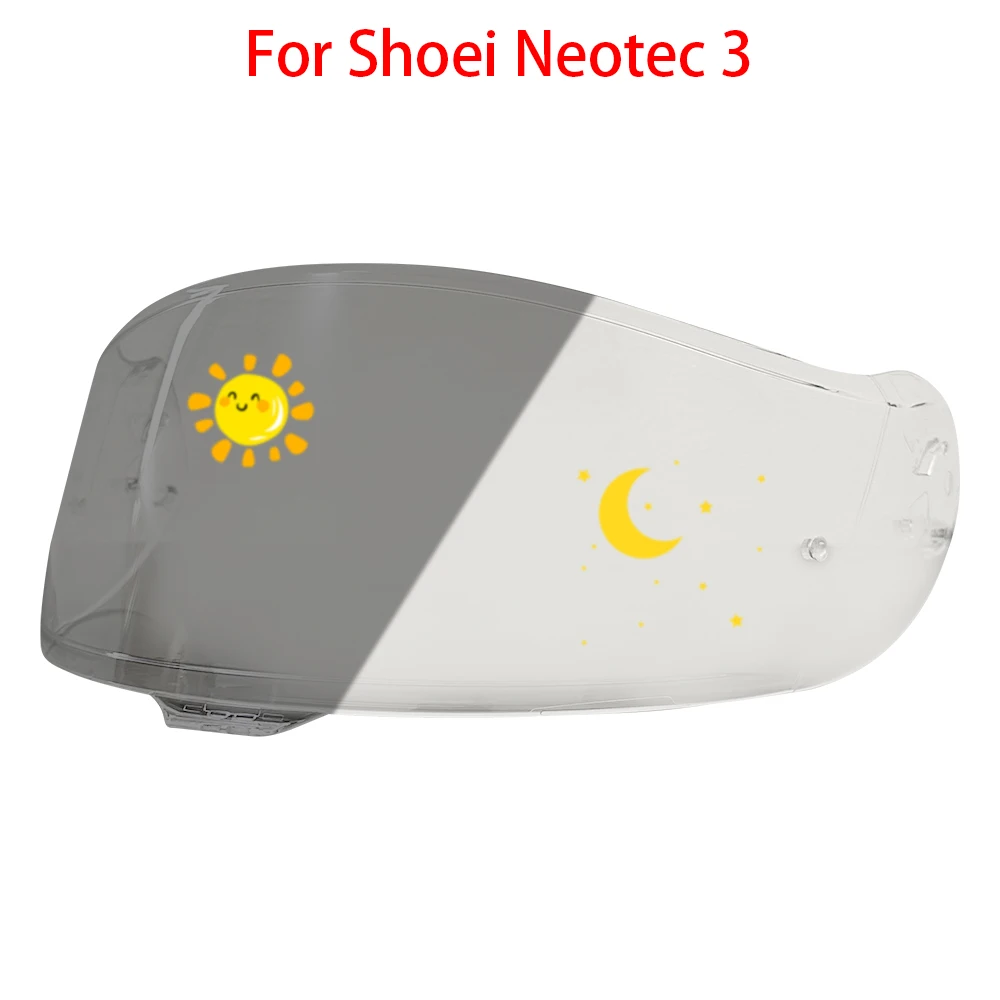 Photochromic Shield Visor Lenses For Shoei Neotec 3 Helmet Visor Face Helmet Parts
Photochromic Shield Visor Lenses For Shoei Neotec 3 Helmet Visor Face Helmet Parts