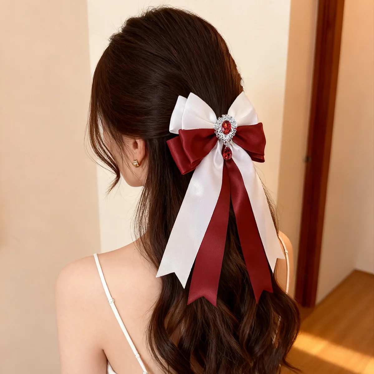 Women's Collar Flowers Handmade Ribbon Rhinestones Lolita Cosplay Shirt Ties Hair Clip Concert Hand Light Stick Accessories Bows
Women's Collar Flowers Handmade Ribbon Rhinestones Lolita Cosplay Shirt Ties Hair Clip Concert Hand Light Stick Accessories Bows