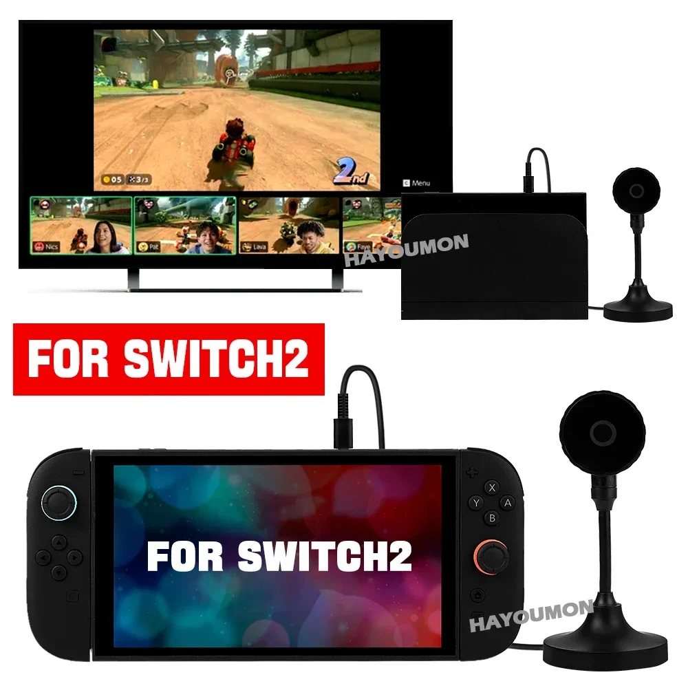 Видеокамера для игровой консоли Switch 2, HD-камера 1080P с портом USB Type-C, нескользящая камера для видеозаписи, дропшиппинг
Видеокамера для игровой консоли Switch 2, HD-камера 1080P с портом USB Type-C, нескользящая камера для видеозаписи, дропшиппинг