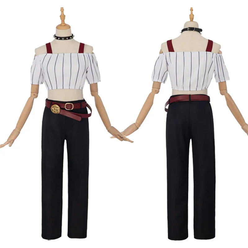 Anime Kirara Hoshi Cosplay Costume Top Pants For Women Full Set Suit Halloween Party Stage Performance Casual Uniform Outfit
Anime Kirara Hoshi Cosplay Costume Top Pants For Women Full Set Suit Halloween Party Stage Performance Casual Uniform Outfit