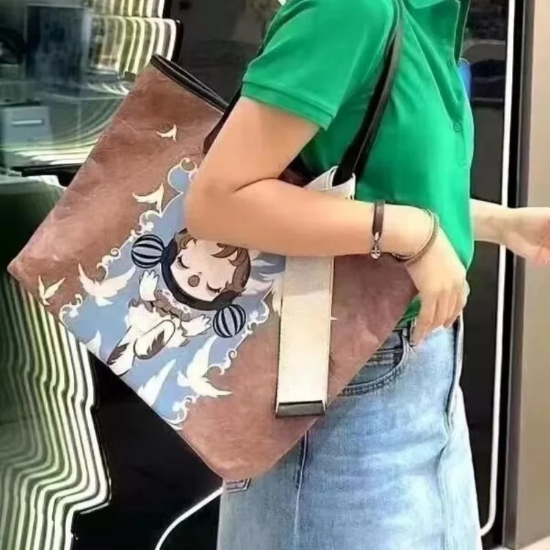 2025 Hot Skullpanda Series Dupont Paper Packaging Shoulder Tote Bag Convenient High Quanlity Simple Delicate Girl Festival Gifts
2025 Hot Skullpanda Series Dupont Paper Packaging Shoulder Tote Bag Convenient High Quanlity Simple Delicate Girl Festival Gifts