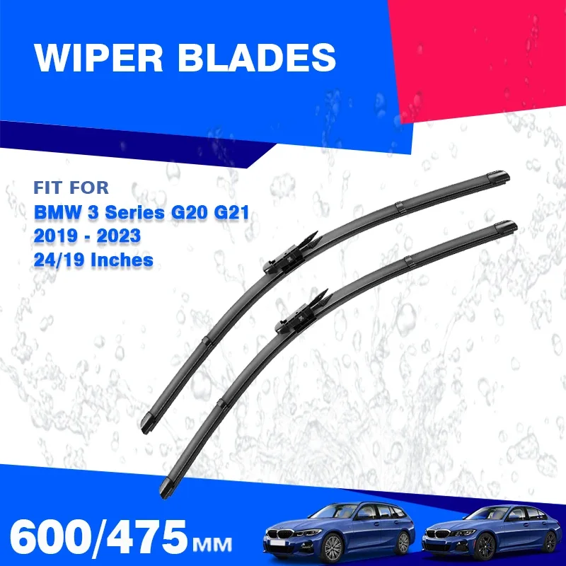 Front / Rear Wiper Blades For BMW 3 Series G20 G21 2019 2020 2021 2022 2023 318d 320i 320d 340i 330i 330e Touring Accessories
Front / Rear Wiper Blades For BMW 3 Series G20 G21 2019 2020 2021 2022 2023 318d 320i 320d 340i 330i 330e Touring Accessories