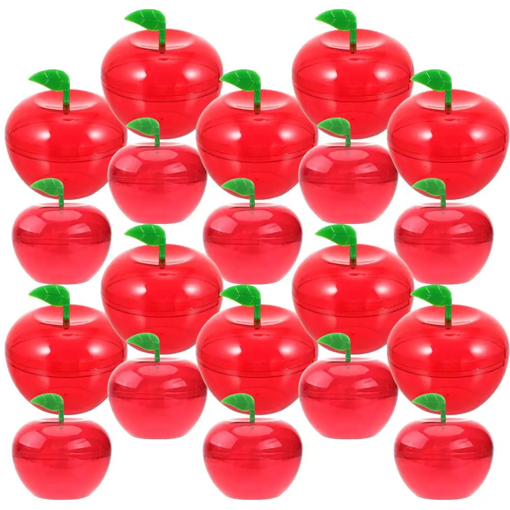 20 Pcs Candy Box Containers Apple Shaped Red Plastic Chocolate Packing Boxes Gift Storage Christmas Party Decorations
20 Pcs Candy Box Containers Apple Shaped Red Plastic Chocolate Packing Boxes Gift Storage Christmas Party Decorations