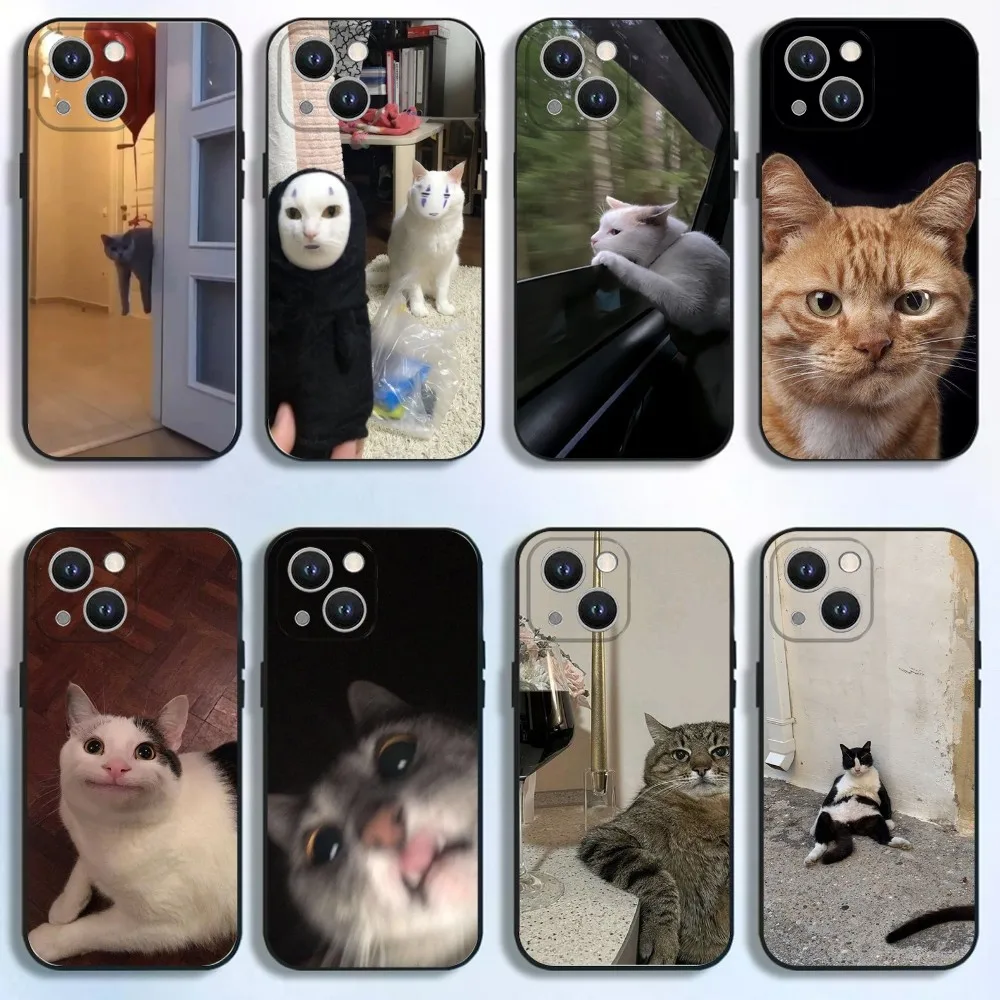 Pet Cat Funny memes Phone Case For iPhone 16,15,14,13,12,11,Pro,X,XS,Max,XR,Plus,Mini Soft Black Cover
Pet Cat Funny memes Phone Case For iPhone 16,15,14,13,12,11,Pro,X,XS,Max,XR,Plus,Mini Soft Black Cover