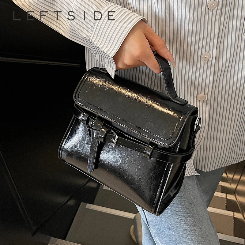 LEFTSIDE Women Small PU Leather Shoulder Bag 2025 New Trend Fashion Y2K Simple Short Handle Crossbody Bag Female Y2k Handbags
LEFTSIDE Women Small PU Leather Shoulder Bag 2025 New Trend Fashion Y2K Simple Short Handle Crossbody Bag Female Y2k Handbags