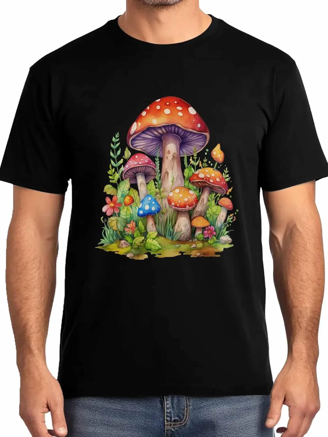 Farm Mushroom Mens T-Shirts,Short Sleeve Quick Drying T Shirts for Men Crew Neck Tee Flower Leaves Men's T-Shirts,Black
Farm Mushroom Mens T-Shirts,Short Sleeve Quick Drying T Shirts for Men Crew Neck Tee Flower Leaves Men's T-Shirts,Black