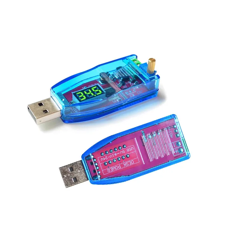 1PCS or 2PCS DC-DC 5V to 1-24V 3W Boost/Buck Converter USB Step-Up/Down Power Supply Module Adjustable Potentiometer with Case
1PCS or 2PCS DC-DC 5V to 1-24V 3W Boost/Buck Converter USB Step-Up/Down Power Supply Module Adjustable Potentiometer with Case