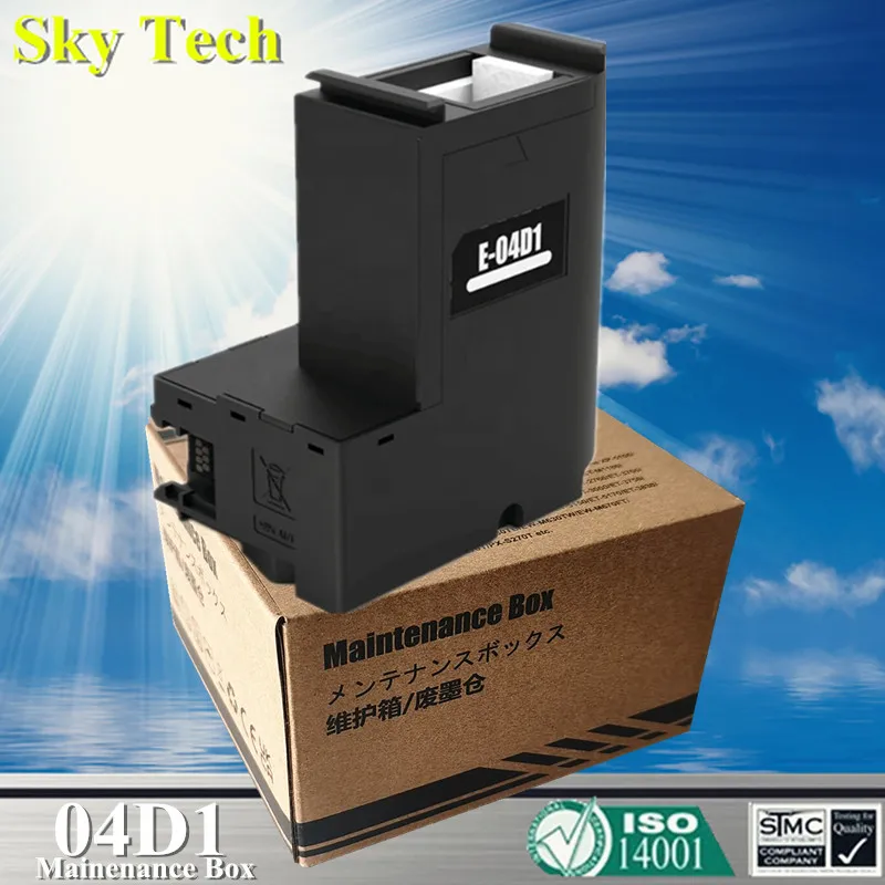 SKy 04D1 T04D1 EWMB2, контейнер для отходов чернил для Epson, WF-2860 XP-5100 ET-M3180 ET-M1180 L6190 M1170 M2170 M3180 и т. д.
SKy 04D1 T04D1 EWMB2, контейнер для отходов чернил для Epson, WF-2860 XP-5100 ET-M3180 ET-M1180 L6190 M1170 M2170 M3180 и т. д.