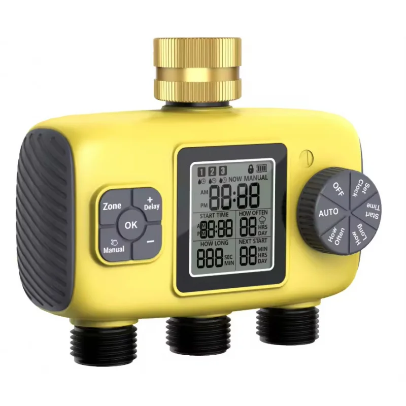 Automatic 2 Zone Watering Timer Smart Drip Irrigation Controller Garden Irrigation System Accessory for Outdoor Home Yard
Automatic 2 Zone Watering Timer Smart Drip Irrigation Controller Garden Irrigation System Accessory for Outdoor Home Yard