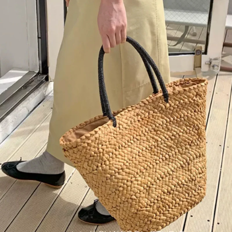 2026 New Natural Grass Woven Bag Fashion Casual Women Handbag Large Capacity Tote Bag Woven Summer Beach Bag
2026 New Natural Grass Woven Bag Fashion Casual Women Handbag Large Capacity Tote Bag Woven Summer Beach Bag