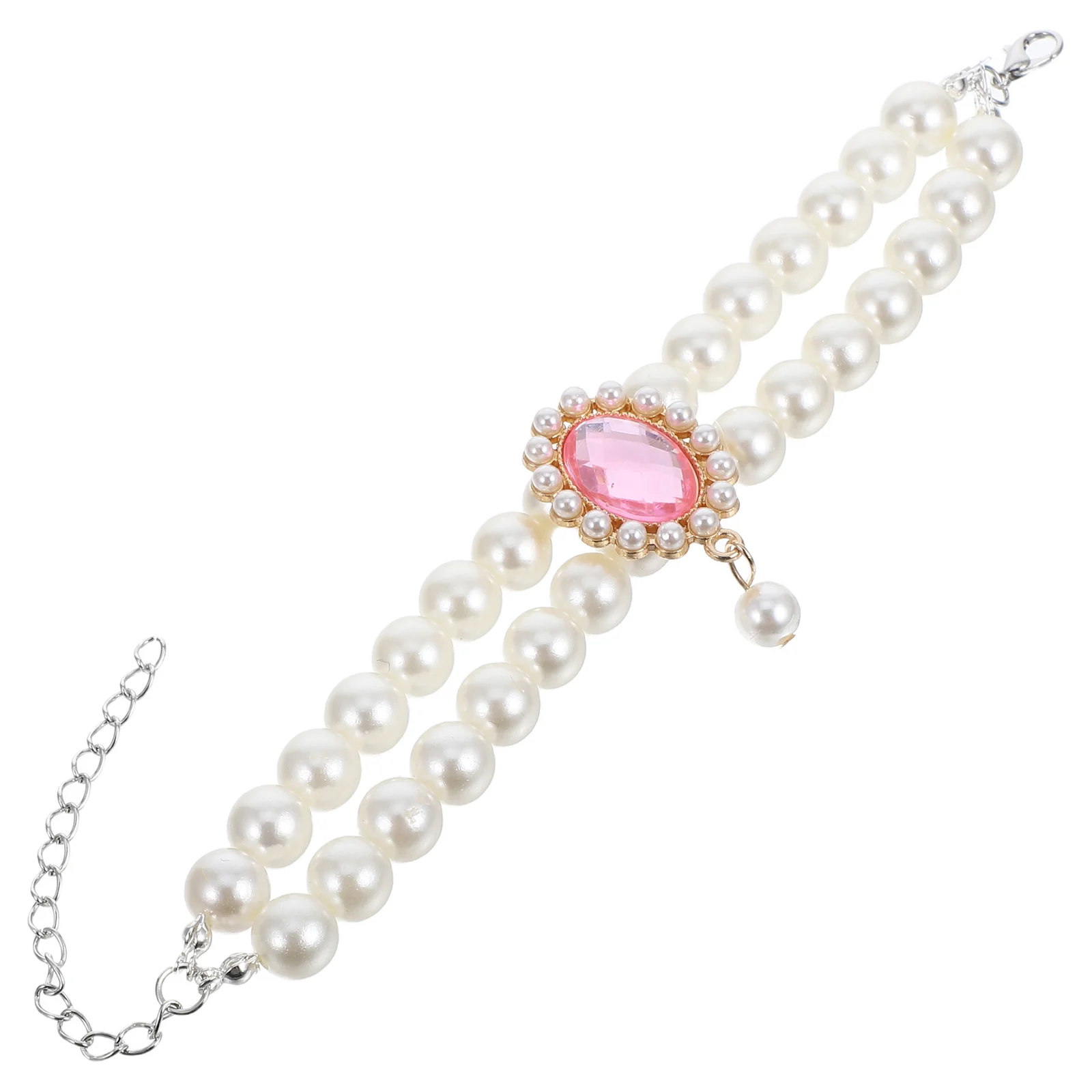 Pet Pearl Necklace Plush Toys Dog Collar Adjustable Chain Cute Kitten Puppy Abs Cat Costume Choker Girl Accessory
Pet Pearl Necklace Plush Toys Dog Collar Adjustable Chain Cute Kitten Puppy Abs Cat Costume Choker Girl Accessory