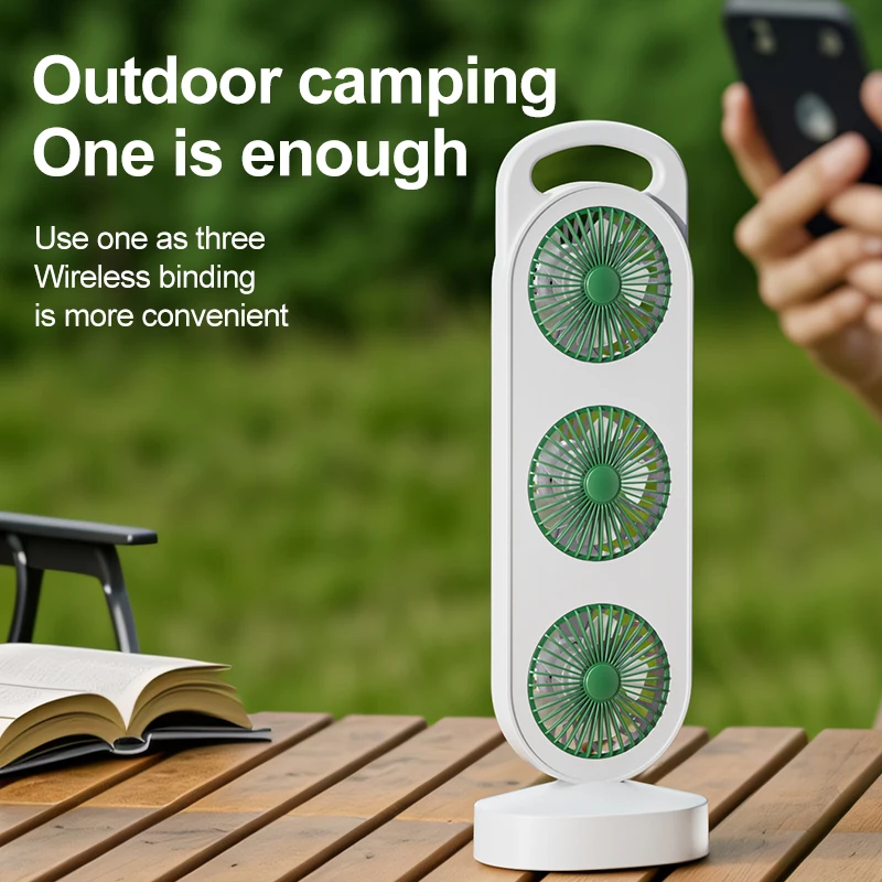 s31-Multi - function Triple Fan: Air Circulation Booster, Indoor Freshness, Camping Essential
s31-Multi - function Triple Fan: Air Circulation Booster, Indoor Freshness, Camping Essential
