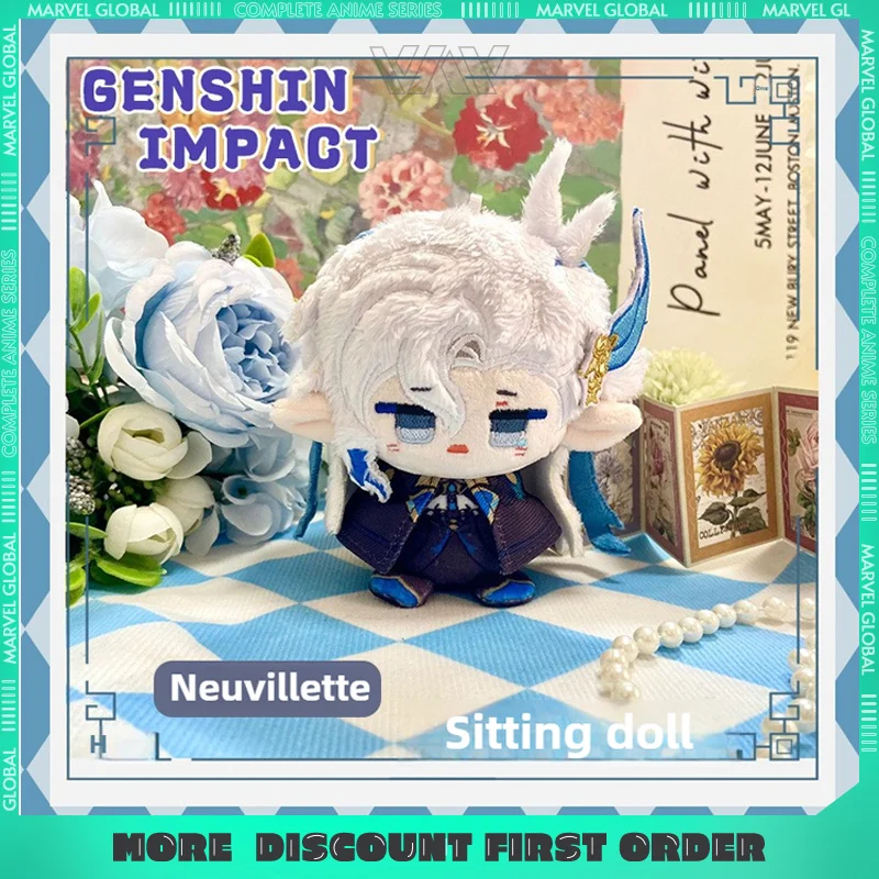 Genshin Impact Peripheral Game Characters Plush Pendant Furina de Fontaine Suikoden Neuvillette Navia Caspar Small Doll Fan Gift
Genshin Impact Peripheral Game Characters Plush Pendant Furina de Fontaine Suikoden Neuvillette Navia Caspar Small Doll Fan Gift