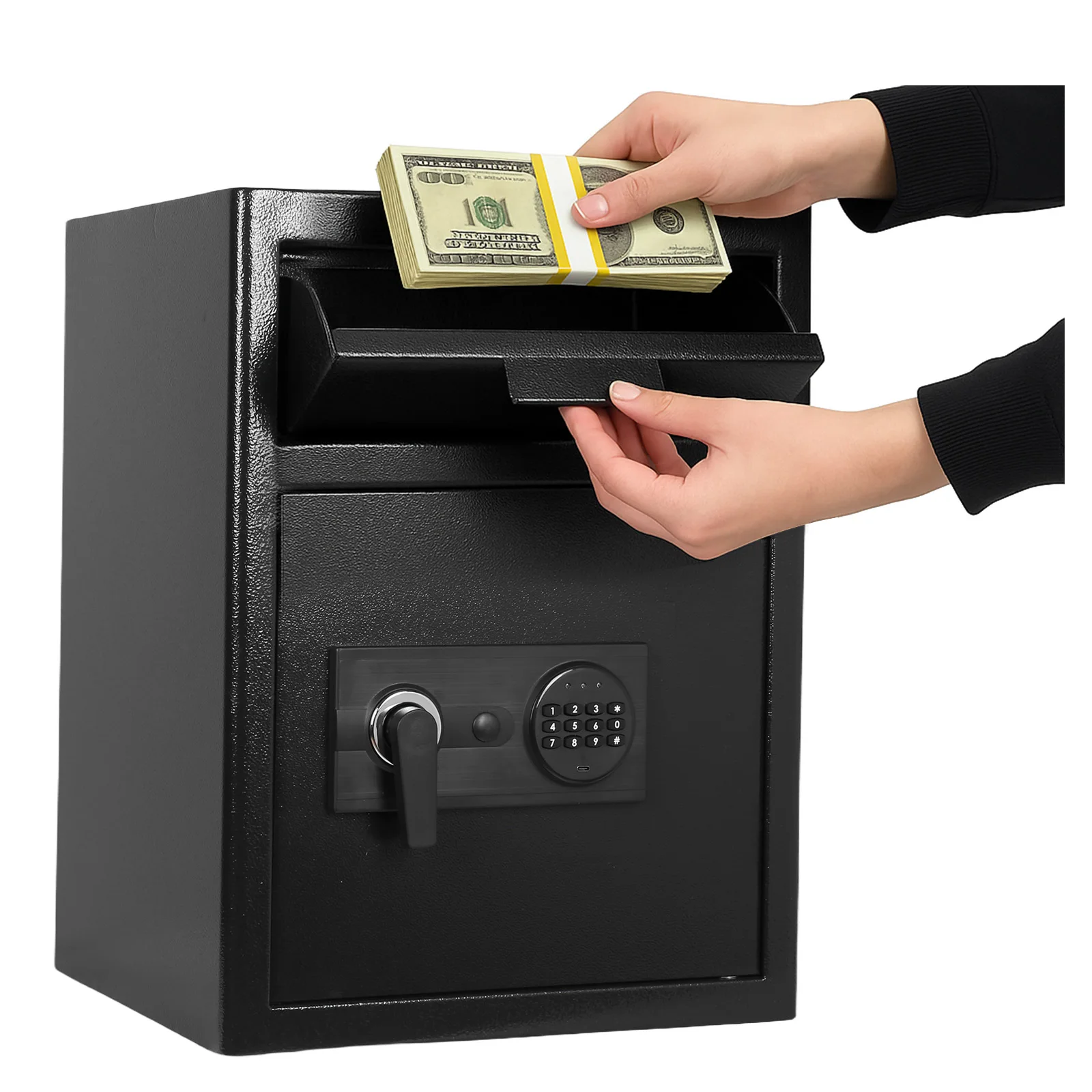 2.8 Cuft Large Safes for Home Use Fire and Water Proof, Anti-Theft Digital Security Safe Box With Keypad Digital Security Box
2.8 Cuft Large Safes for Home Use Fire and Water Proof, Anti-Theft Digital Security Safe Box With Keypad Digital Security Box