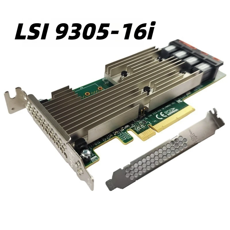 LSI 9305-16i SATA SAS HBA Controller Card 12Gbps PCIe IT Mode for Server Storage