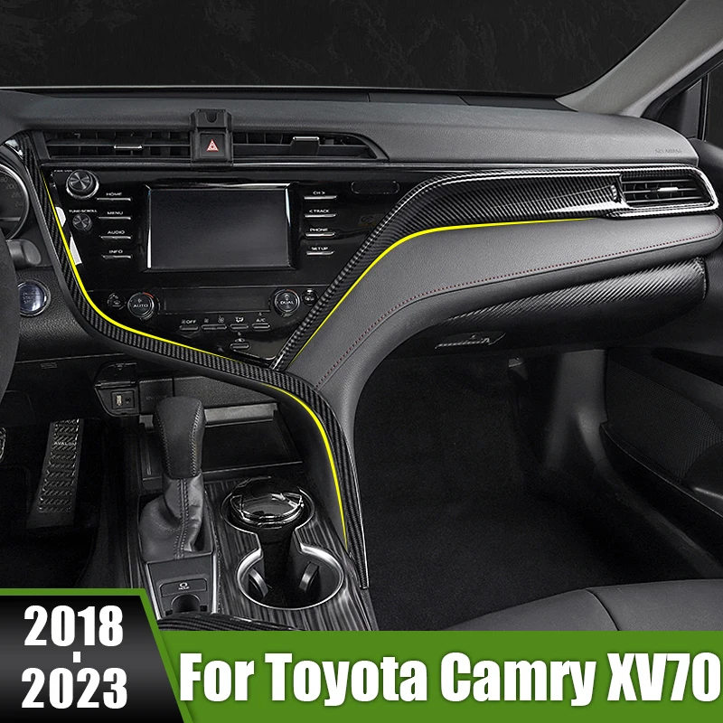 For Toyota Camry XV70 70 2018 2019 2020 2021 2022 2023 ABS Car Center Control Dashboard Frame Trim Strip Interior Decor Stickers
For Toyota Camry XV70 70 2018 2019 2020 2021 2022 2023 ABS Car Center Control Dashboard Frame Trim Strip Interior Decor Stickers