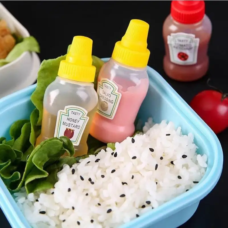 11Pcs/Set Mini Squeeze Bottle Seasoning Sauce Kids Cartoon Lunch Box Kitchen Accessories For Spice Bento Small Container
11Pcs/Set Mini Squeeze Bottle Seasoning Sauce Kids Cartoon Lunch Box Kitchen Accessories For Spice Bento Small Container