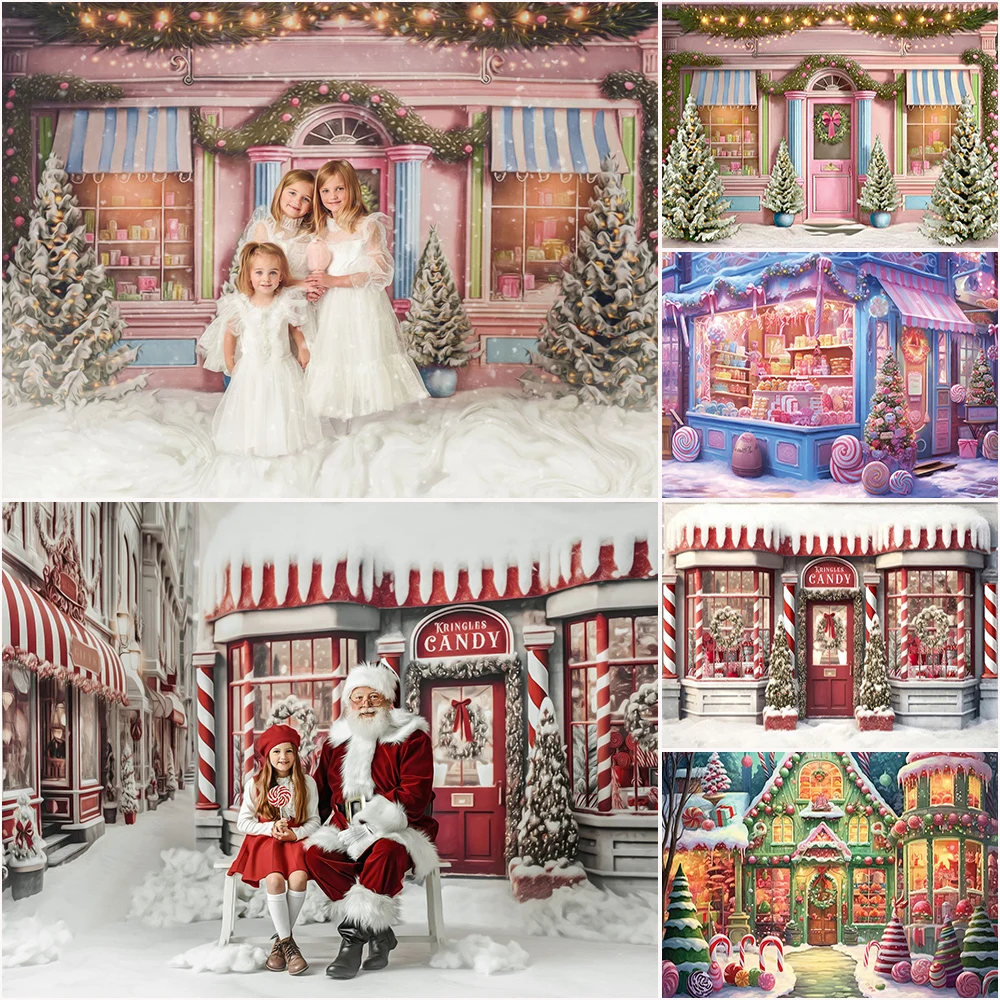 Christmas Candy Store Photo Background Snow Dream Fairy Tale Street Backdrop Kids Portrait Photo Studio Props Photography Cloth
Christmas Candy Store Photo Background Snow Dream Fairy Tale Street Backdrop Kids Portrait Photo Studio Props Photography Cloth