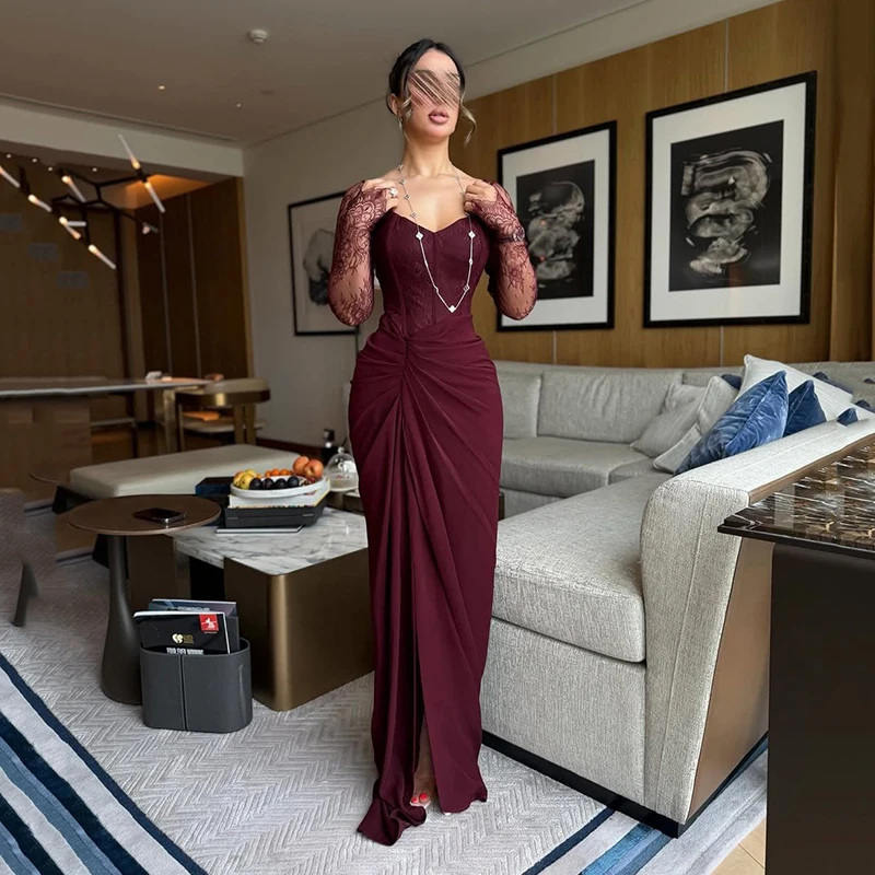 Thinyfull Saudi Arabia Mermaid Prom Dresses Sweetheart Long Sleeve Evening Dress 2026 Night Cocktail Party Prom Gowns Customized
Thinyfull Saudi Arabia Mermaid Prom Dresses Sweetheart Long Sleeve Evening Dress 2026 Night Cocktail Party Prom Gowns Customized