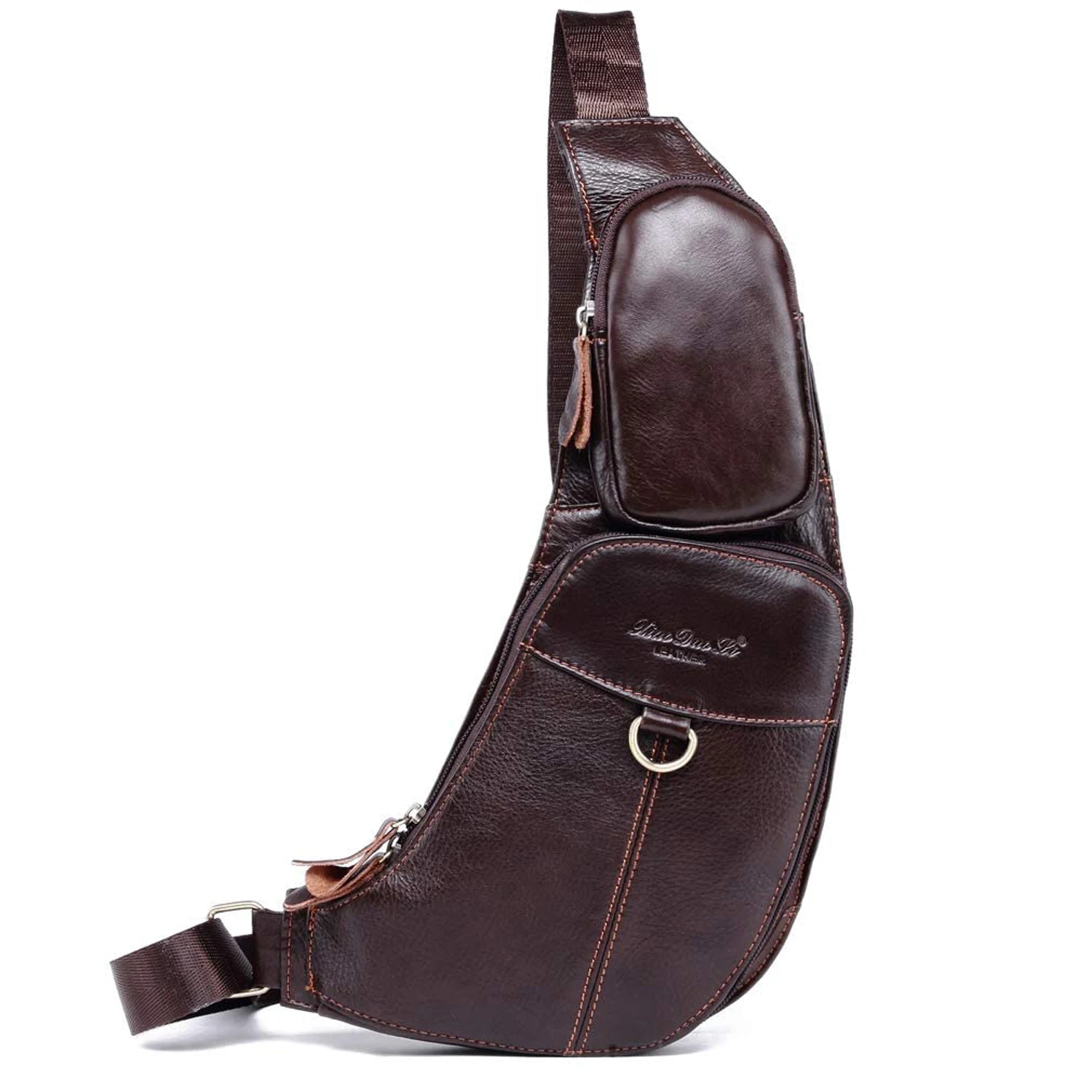 Men's Genuine Leather Chest Bag, First-Layer Cowhide Crossbody Bag, Vintage Casual Shoulder Bag, Large Capacity for Outdoor Travel, Daily Commuting, Travel, Cycling, Versatile Chest Bag
Men's Genuine Leather Chest Bag, First-Layer Cowhide Crossbody Bag, Vintage Casual Shoulder Bag, Large Capacity for Outdoor Travel, Daily Commuting, Travel, Cycling, Versatile Chest Bag