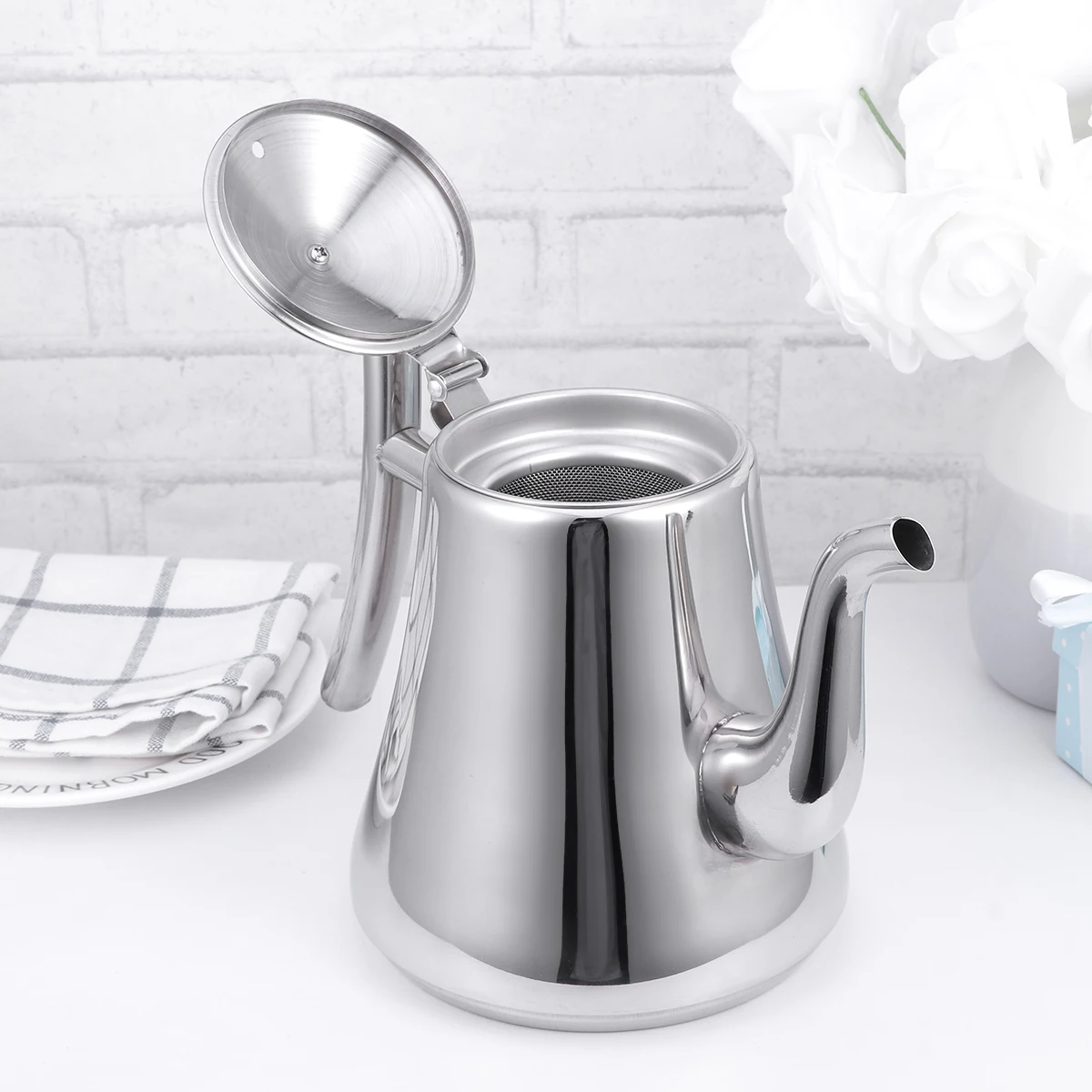 Stainless Steel 2L Hot Water Kettle Handle Easy Clean Stainless Steel Tea Kettle Kitchen Gadgets Tea Coffee Pot
Stainless Steel 2L Hot Water Kettle Handle Easy Clean Stainless Steel Tea Kettle Kitchen Gadgets Tea Coffee Pot
