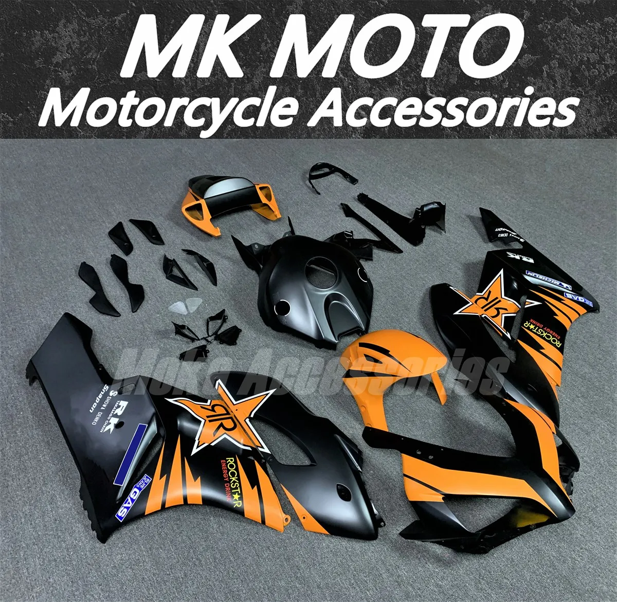 Fairings Kit Fit For Cbr1000rr 2004-2005 Bodywork Set High Quality ABS Injection NEW Black Orange Star
Fairings Kit Fit For Cbr1000rr 2004-2005 Bodywork Set High Quality ABS Injection NEW Black Orange Star