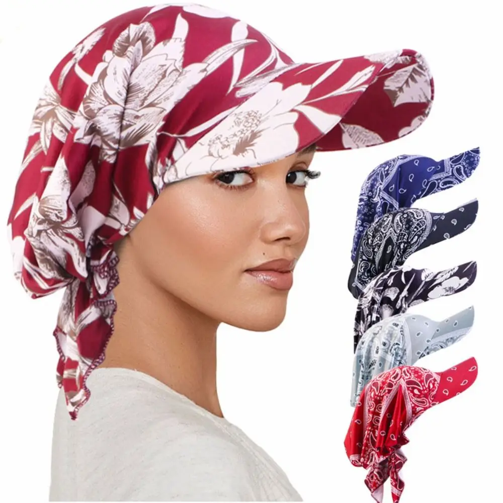 Fashion Versatile Square Hijab Hat Ethnic Style Adjustable Visor Bandana Cap Paisley Print Outdoor Sunshade Hat Unisex
Fashion Versatile Square Hijab Hat Ethnic Style Adjustable Visor Bandana Cap Paisley Print Outdoor Sunshade Hat Unisex