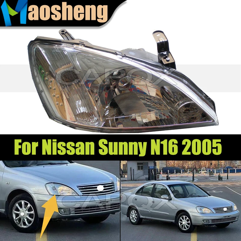 Front Headlight Head Light Without Bulbs For Nissan Sunny N16 2005 Headlamp Driver Light Replacement
Front Headlight Head Light Without Bulbs For Nissan Sunny N16 2005 Headlamp Driver Light Replacement