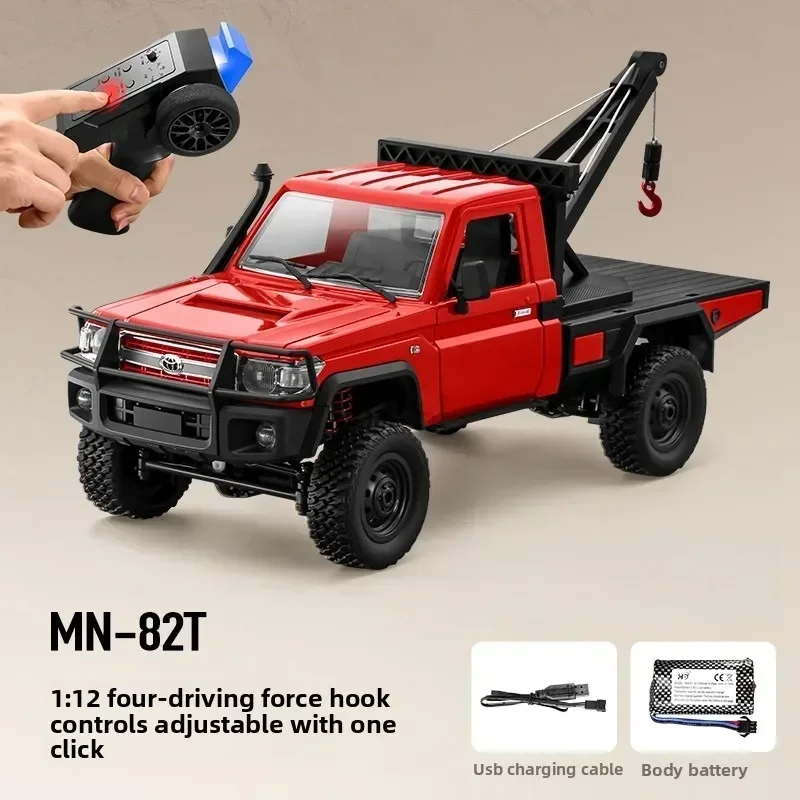 Радиоуправляемая машина MN82T 1/12 4WD, профессиональная имитационная модель для скалолазания и спасательных работ, 2.4G, электрическая, с дистанционным управлением, кран-манипулятор, игрушка-подарок LC79
Радиоуправляемая машина MN82T 1/12 4WD, профессиональная имитационная модель для скалолазания и спасательных работ, 2.4G, электрическая, с дистанционным управлением, кран-манипулятор, игрушка-подарок LC79