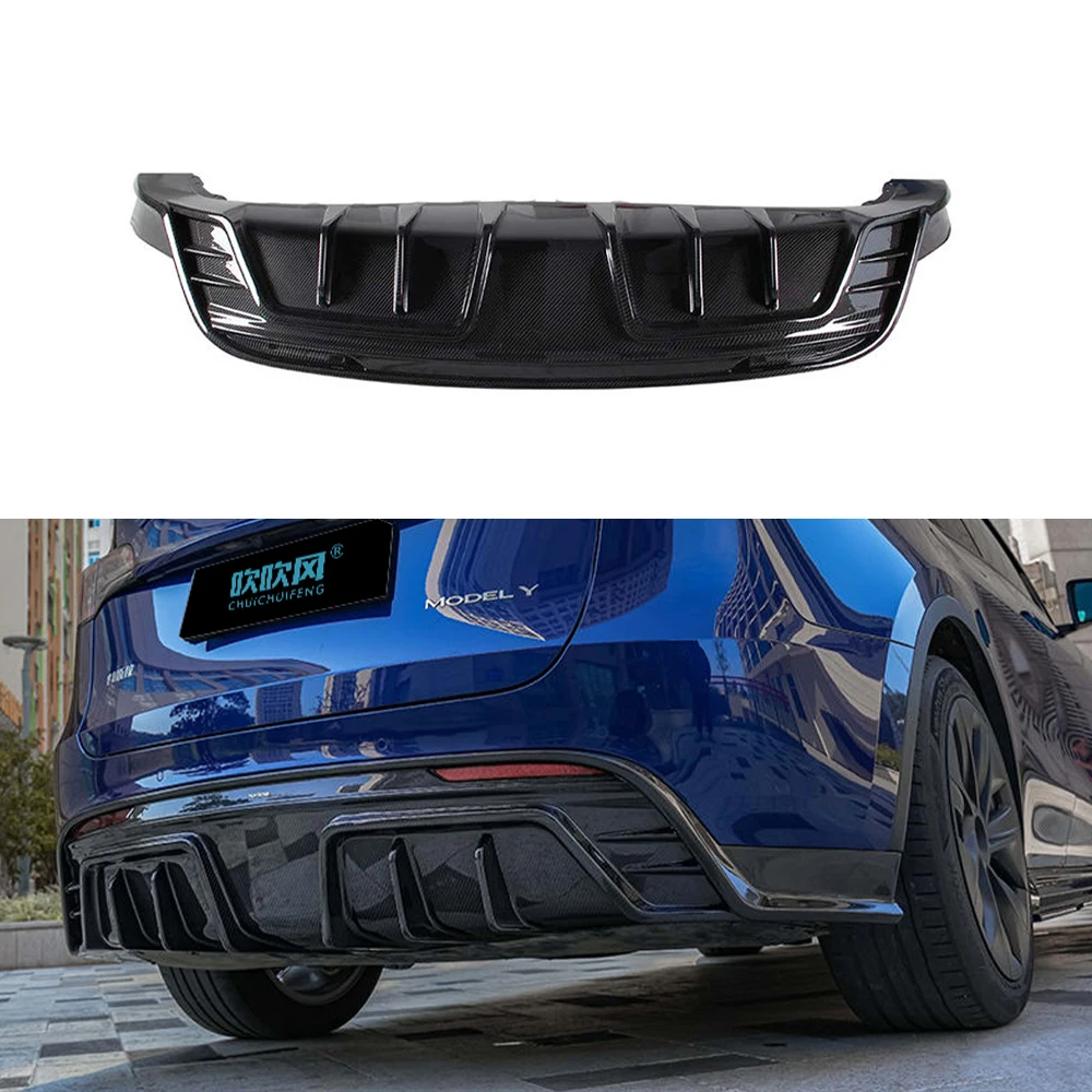For Tesla MODEL Y Genuine Carbon Fiber Rear Diffuser Rear Lip Body Kits Car Accessories Auto Parts
For Tesla MODEL Y Genuine Carbon Fiber Rear Diffuser Rear Lip Body Kits Car Accessories Auto Parts