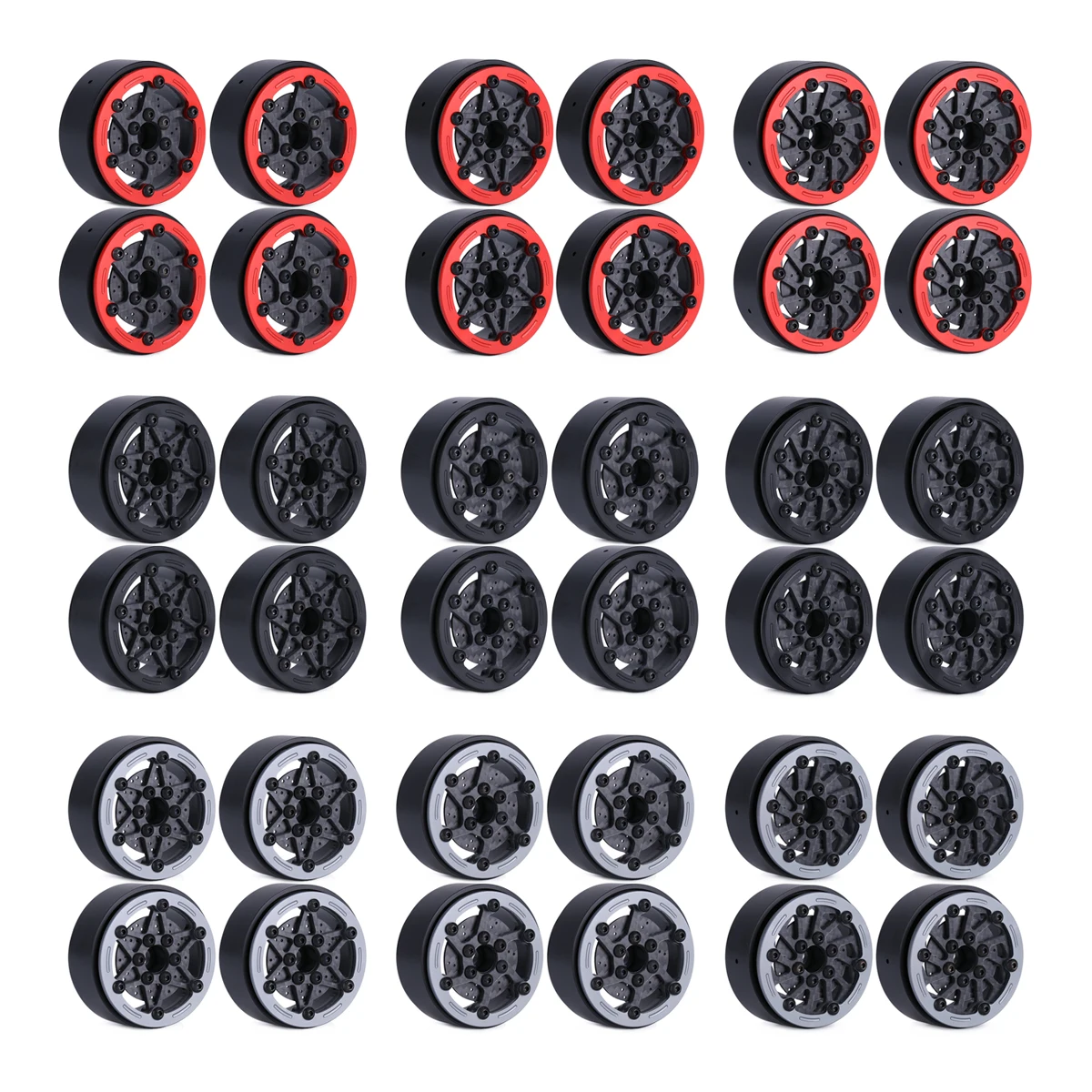 RCGOFOLLOW 59mm Carbon Fiber Carbon Fiber Rim Crawler For SCX10 D90 TRX4 TF2 CC01 Capra 1/10 RC Car Upgrade Part
RCGOFOLLOW 59mm Carbon Fiber Carbon Fiber Rim Crawler For SCX10 D90 TRX4 TF2 CC01 Capra 1/10 RC Car Upgrade Part