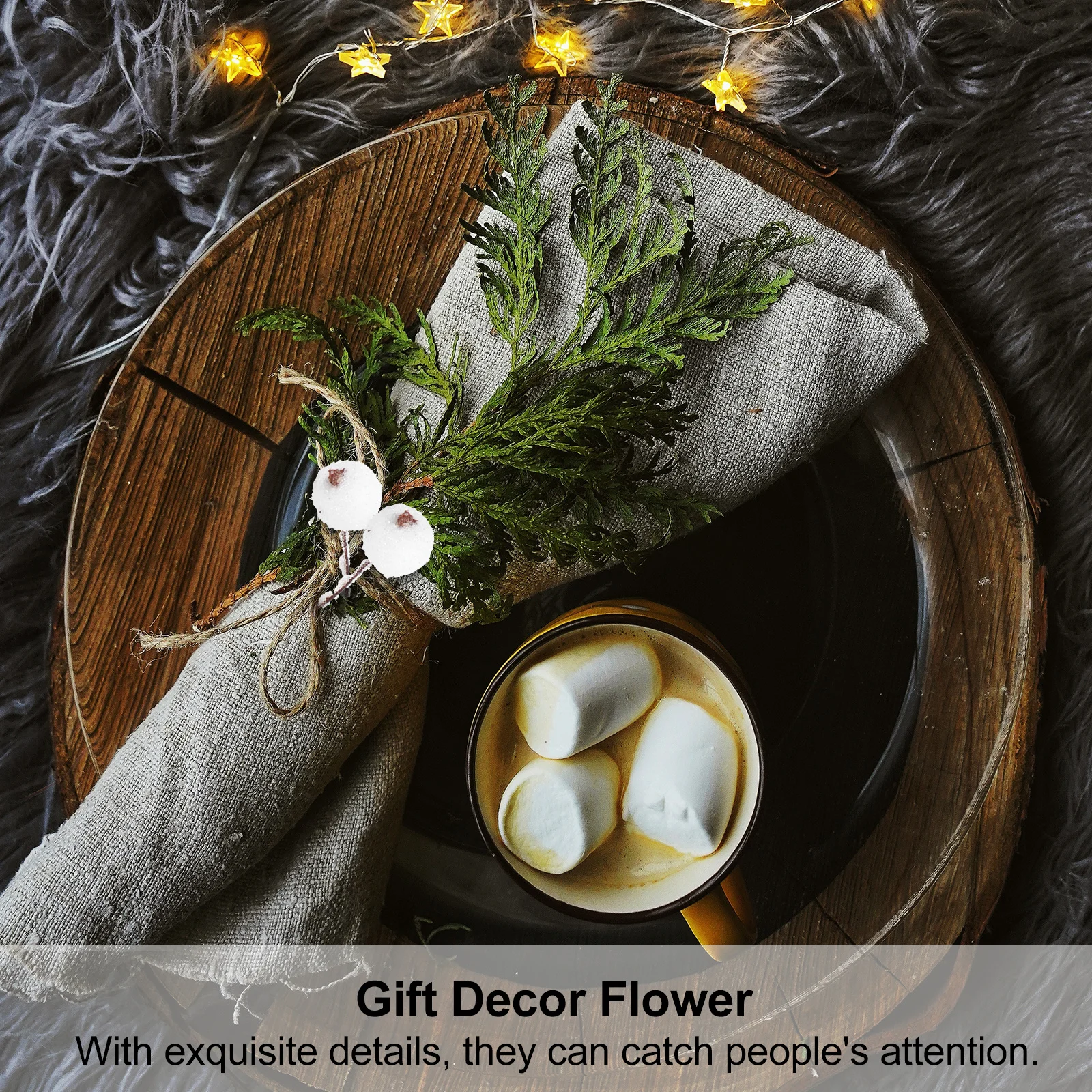 5Pcs Christmas Frosted Berries Artificial Flower Decor DIY Tree Flower Decor Rustic Farmhouse Style Xmas Berry Accessories
5Pcs Christmas Frosted Berries Artificial Flower Decor DIY Tree Flower Decor Rustic Farmhouse Style Xmas Berry Accessories