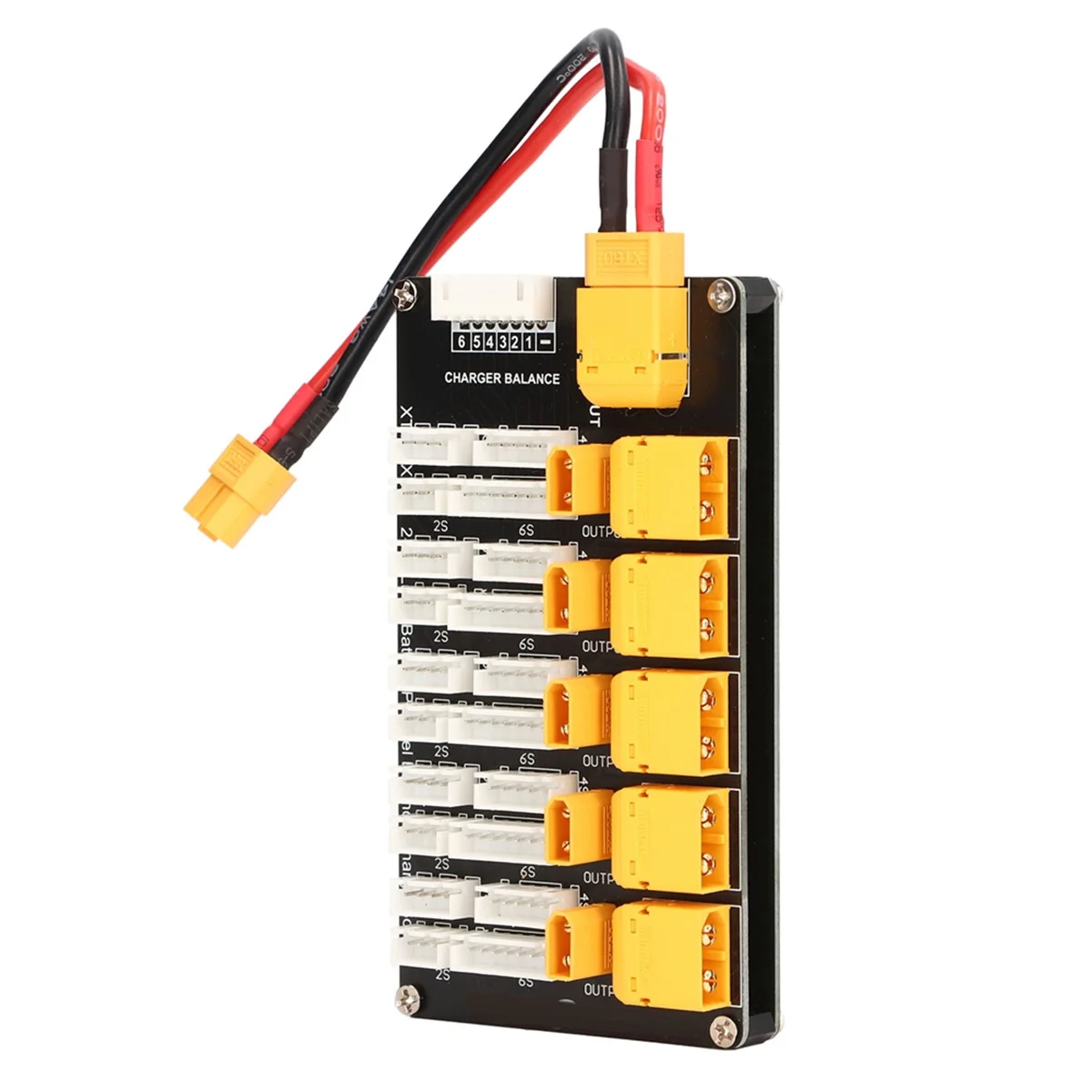 Плата зарядки аккумулятора A39R-Lipo, параллельная вилка XT30 XT60, литиевые батареи 2‐6S для зарядного устройства IMAX B6, электронные компоненты
Плата зарядки аккумулятора A39R-Lipo, параллельная вилка XT30 XT60, литиевые батареи 2‐6S для зарядного устройства IMAX B6, электронные компоненты