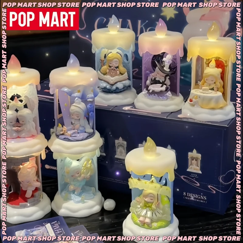 Новая оригинальная коллекционная фигурка Pop Mart Chaka Candleit Wander Series в слепой коробке, настольное украшение, коробка-сюрприз, праздничный подарок
Новая оригинальная коллекционная фигурка Pop Mart Chaka Candleit Wander Series в слепой коробке, настольное украшение, коробка-сюрприз, праздничный подарок