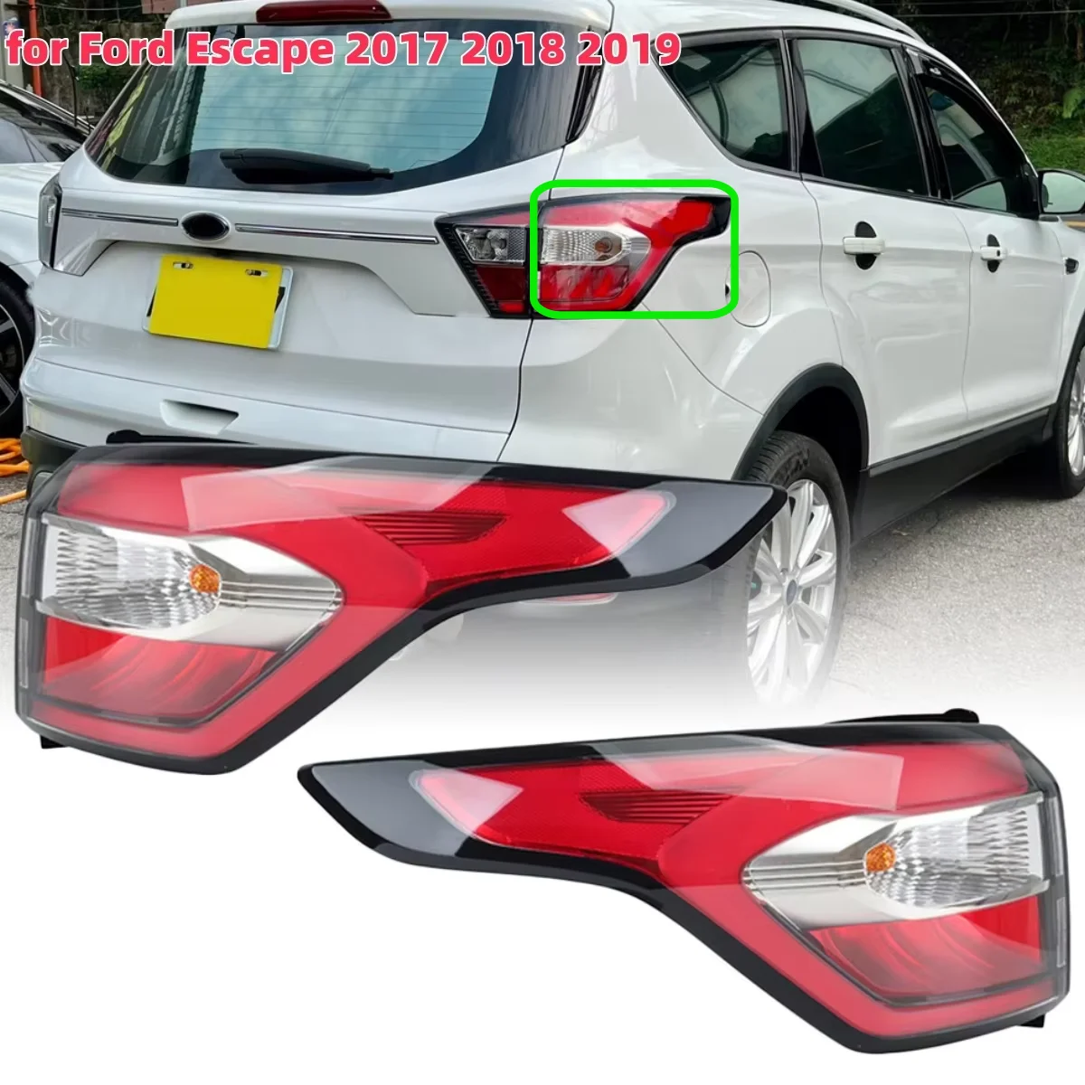 LED Rear Tail Light for Ford Escape 2017 -2019 Rear Lights Outside Driving Light Brake Lamps Turn Signal Stop Taillight Car Part
LED Rear Tail Light for Ford Escape 2017 -2019 Rear Lights Outside Driving Light Brake Lamps Turn Signal Stop Taillight Car Part